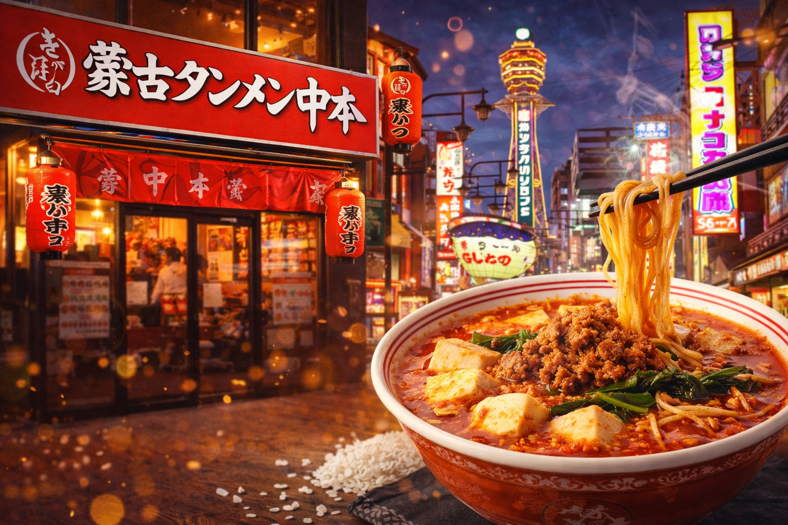 蒙古タンメン中本が大阪に出店最新情報と店舗現状・関西進出やメニュー徹底解説【口コミ評判比較】