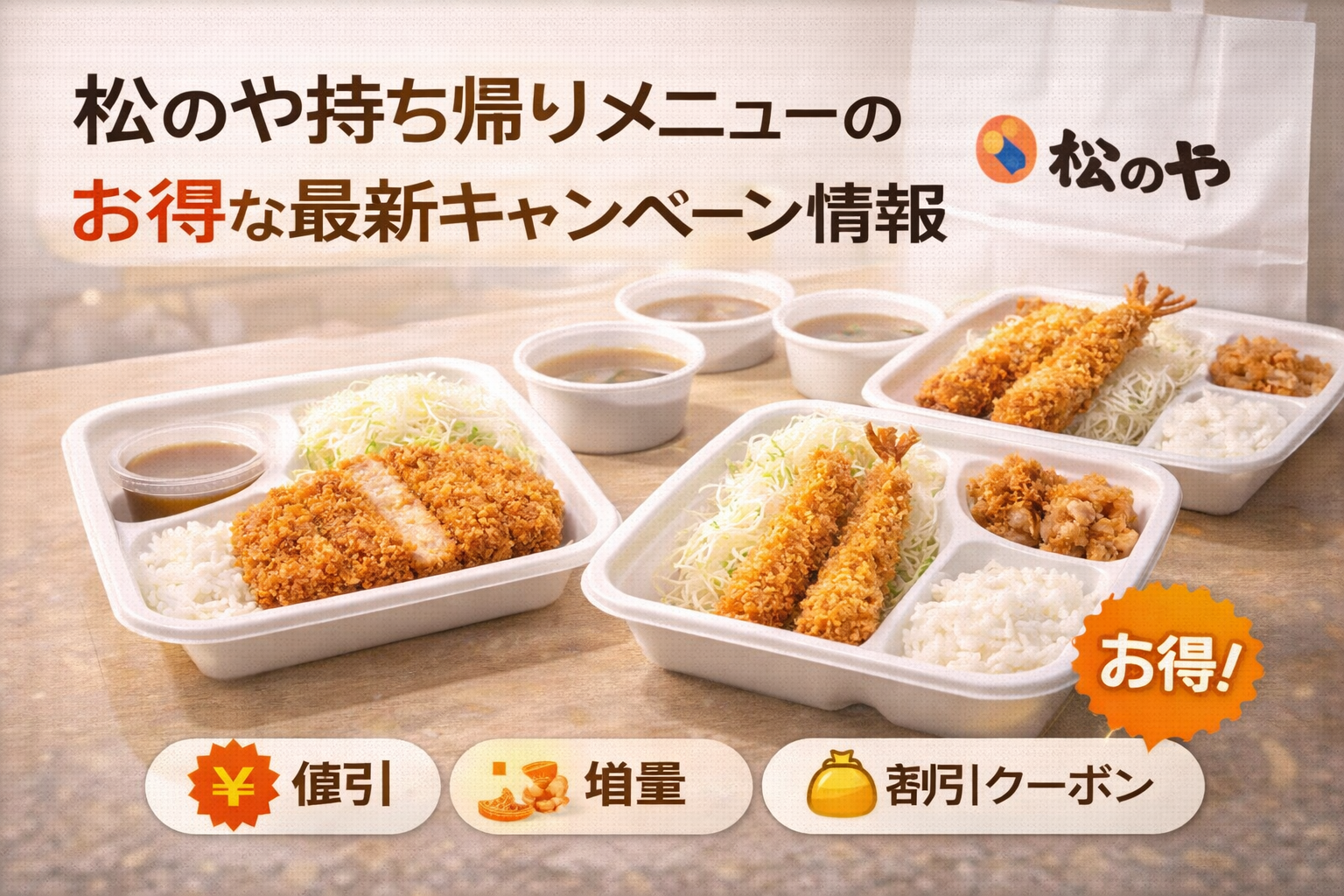 松のや持ち帰りメニューのお得な最新キャンペーン情報とクーポン活用術
