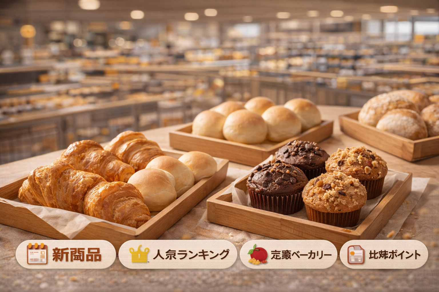 コストコの新商品パンおすすめランキングと人気ベーカリーの比較ポイント