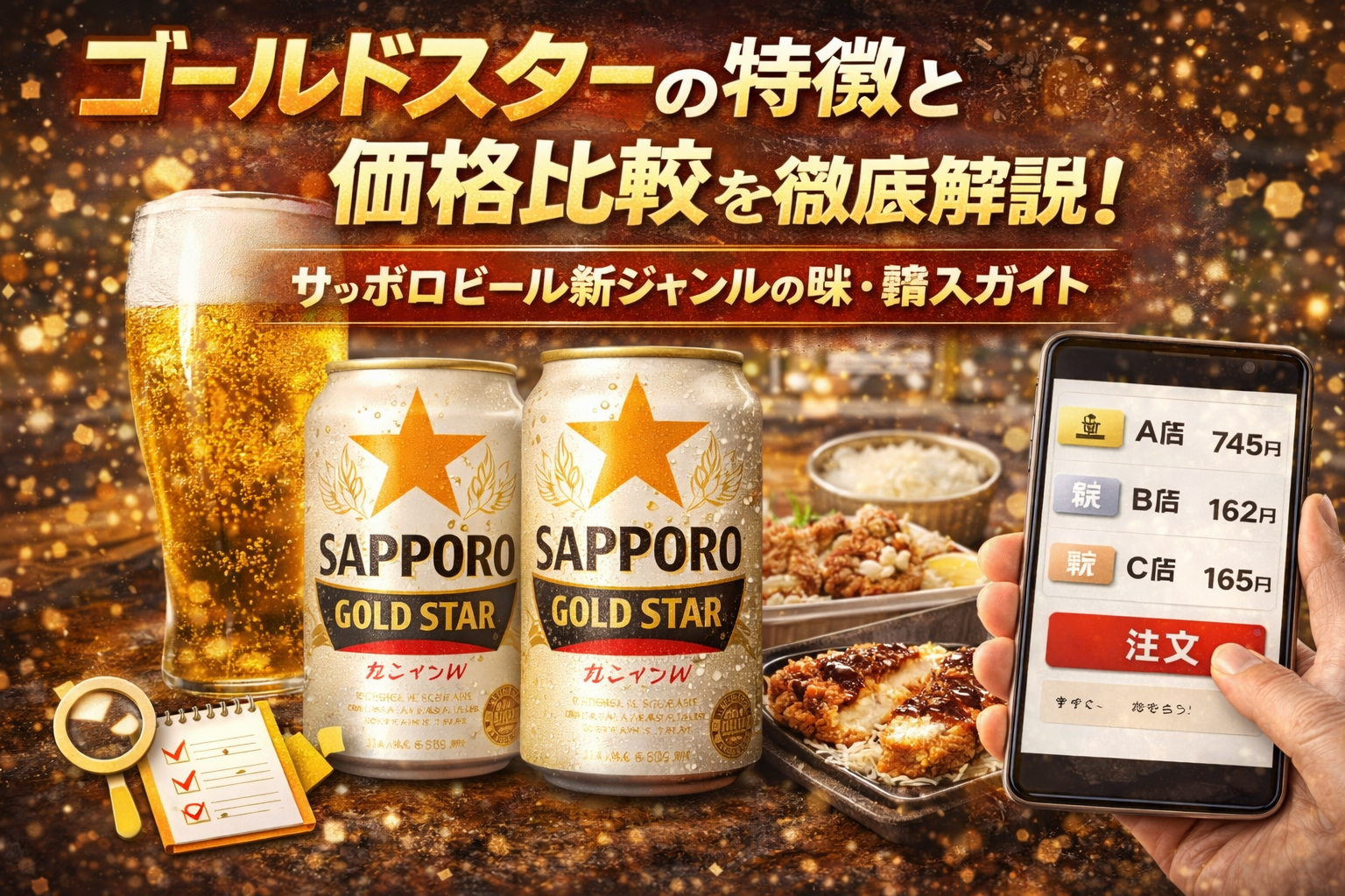 ゴールドスターの特徴と価格比較を徹底解説！サッポロビール新ジャンルの味・購入ガイド