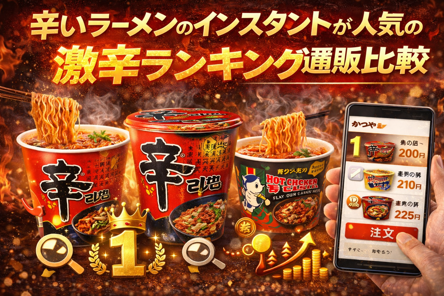 辛いラーメンのインスタントが人気の激辛ランキングと通販比較｜韓国やコンビニのおすすめ商品とアレンジレシピも紹介