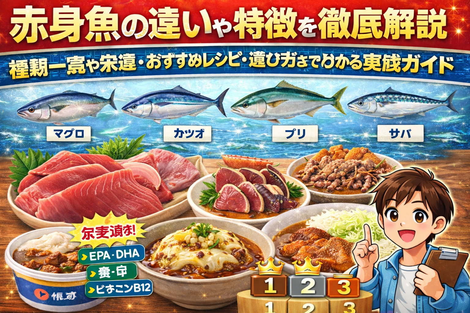 赤身魚の違いや特徴を徹底解説｜種類一覧や栄養・おすすめレシピ・選び方までわかる実践ガイド