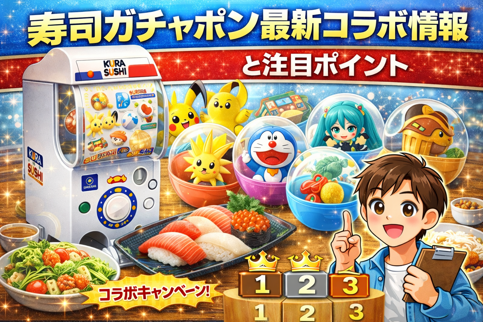 くら寿司ガチャポンの最新コラボキャンペーン攻略法と当選確率アップのコツ