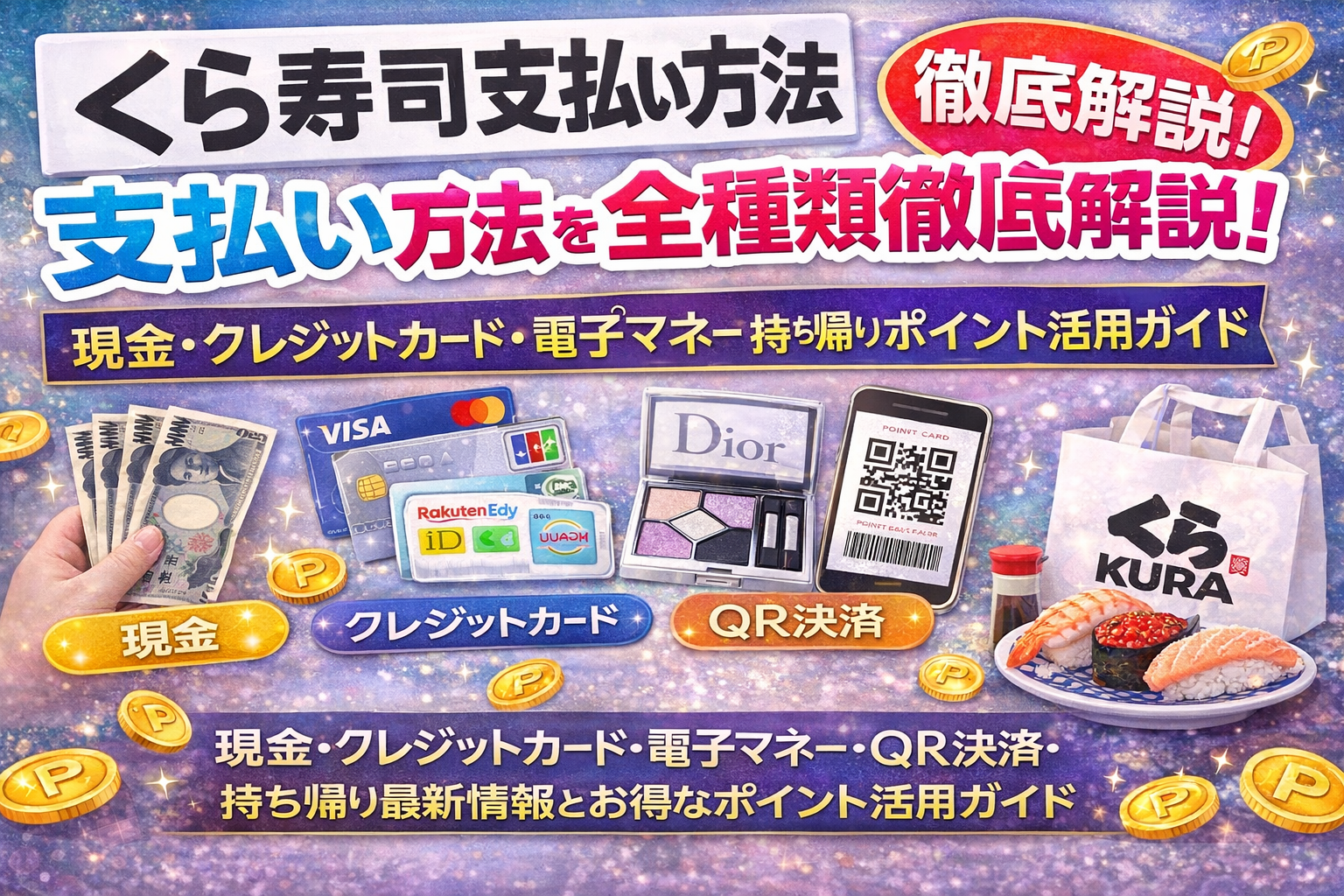 くら寿司の支払い方法を全種類徹底解説！現金・クレジットカード・電子マネー・QR決済・持ち帰り最新情報とお得なポイント活用ガイド