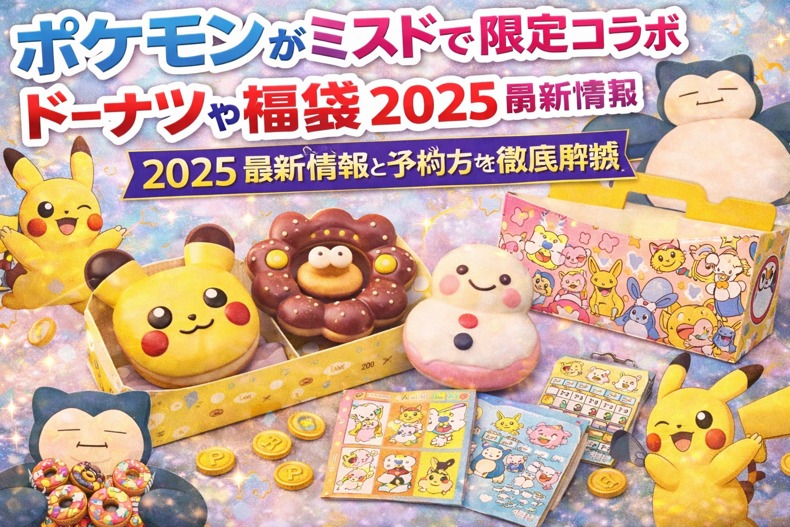 ポケモンがミスドで限定コラボドーナツや福袋2025最新情報と予約方法を徹底解説
