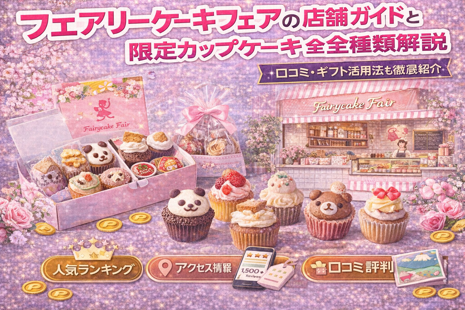 フェアリーケーキフェアの店舗ガイドと限定カップケーキ全種類解説｜口コミ・ギフト活用法も徹底紹介