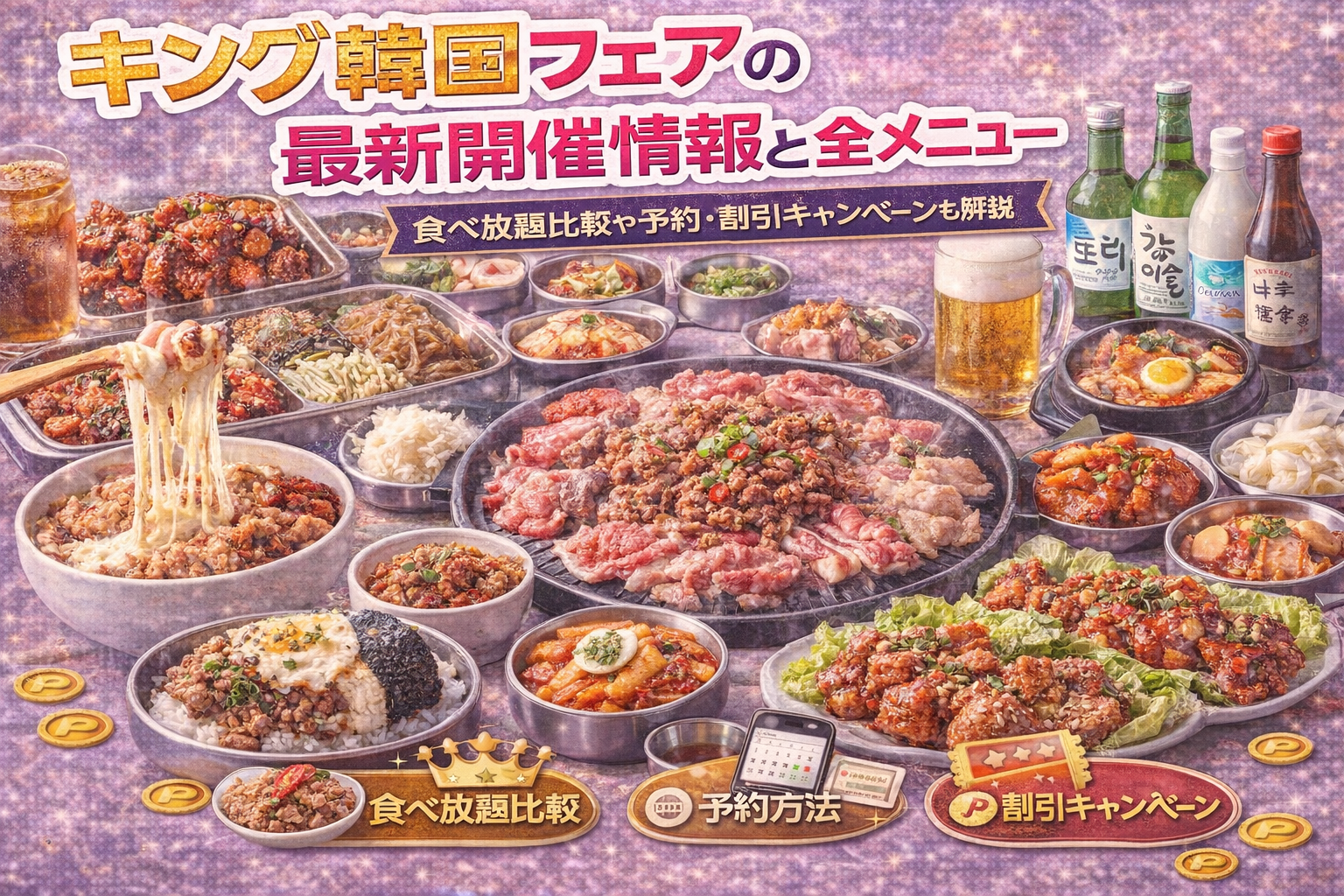 キング韓国フェアの最新開催情報と全メニュー徹底ガイド｜食べ放題比較や予約・割引キャンペーンも解説