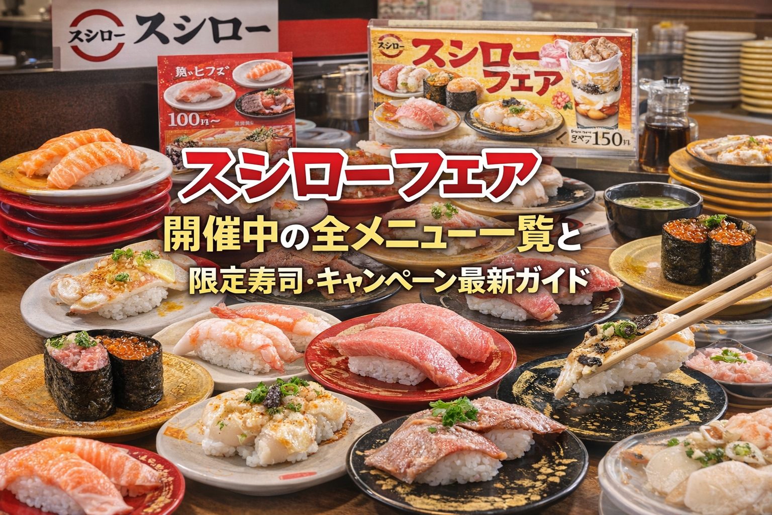 スシローフェアはいま開催中の全メニュー一覧と限定寿司・キャンペーン最新ガイド