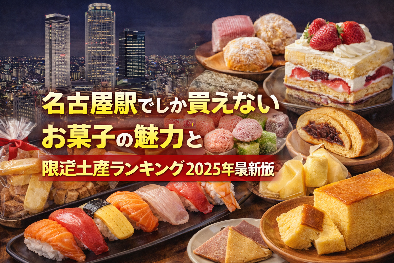名古屋駅でしか買えないお菓子の魅力と限定土産ランキング2025年最新版おすすめ売り場情報付き