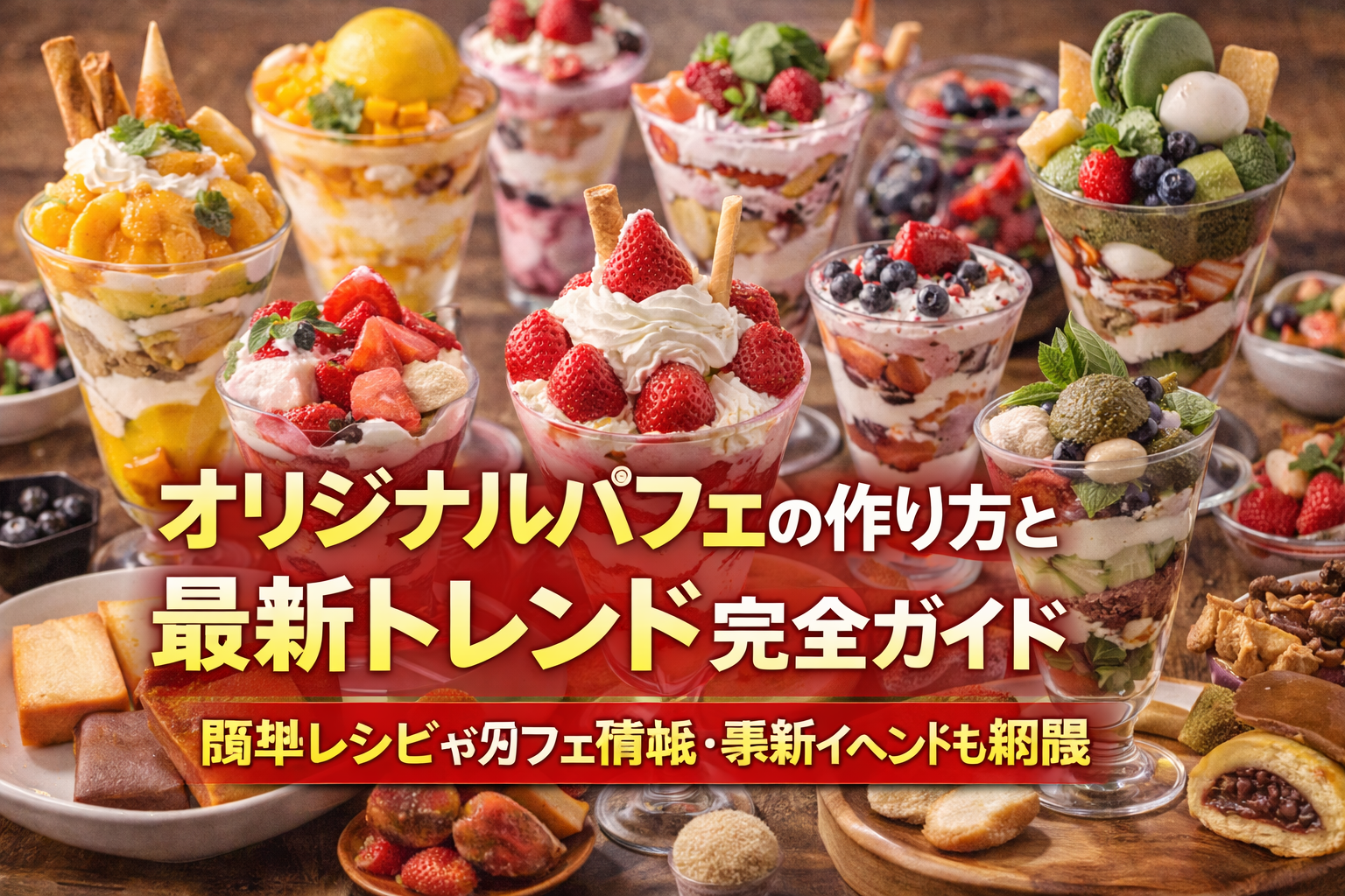オリジナルパフェの作り方と最新トレンド完全ガイド｜簡単レシピやカフェ情報・季節イベントも網羅