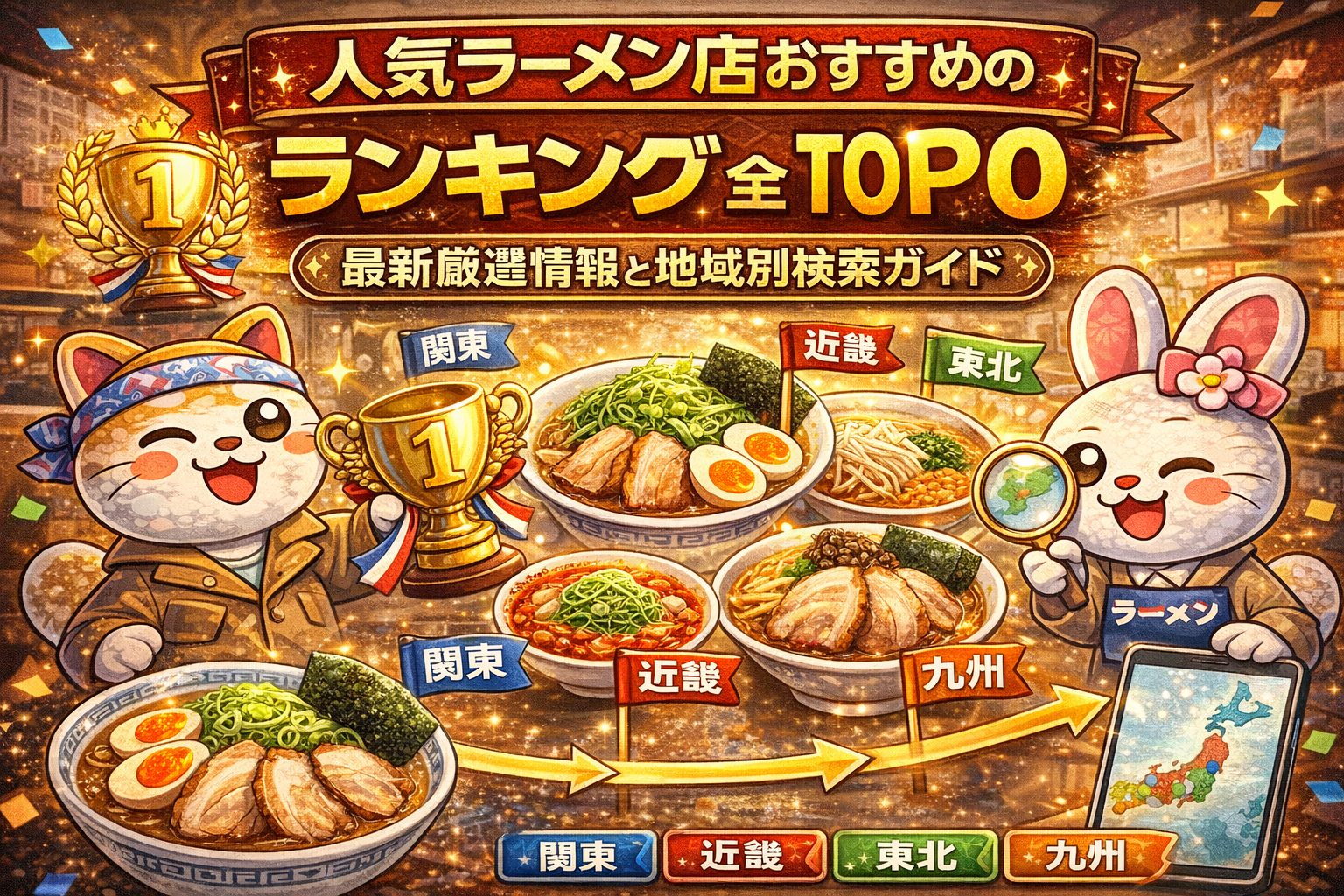 人気ラーメン店がおすすめのランキング全国TOP30最新厳選情報と地域別検索ガイド